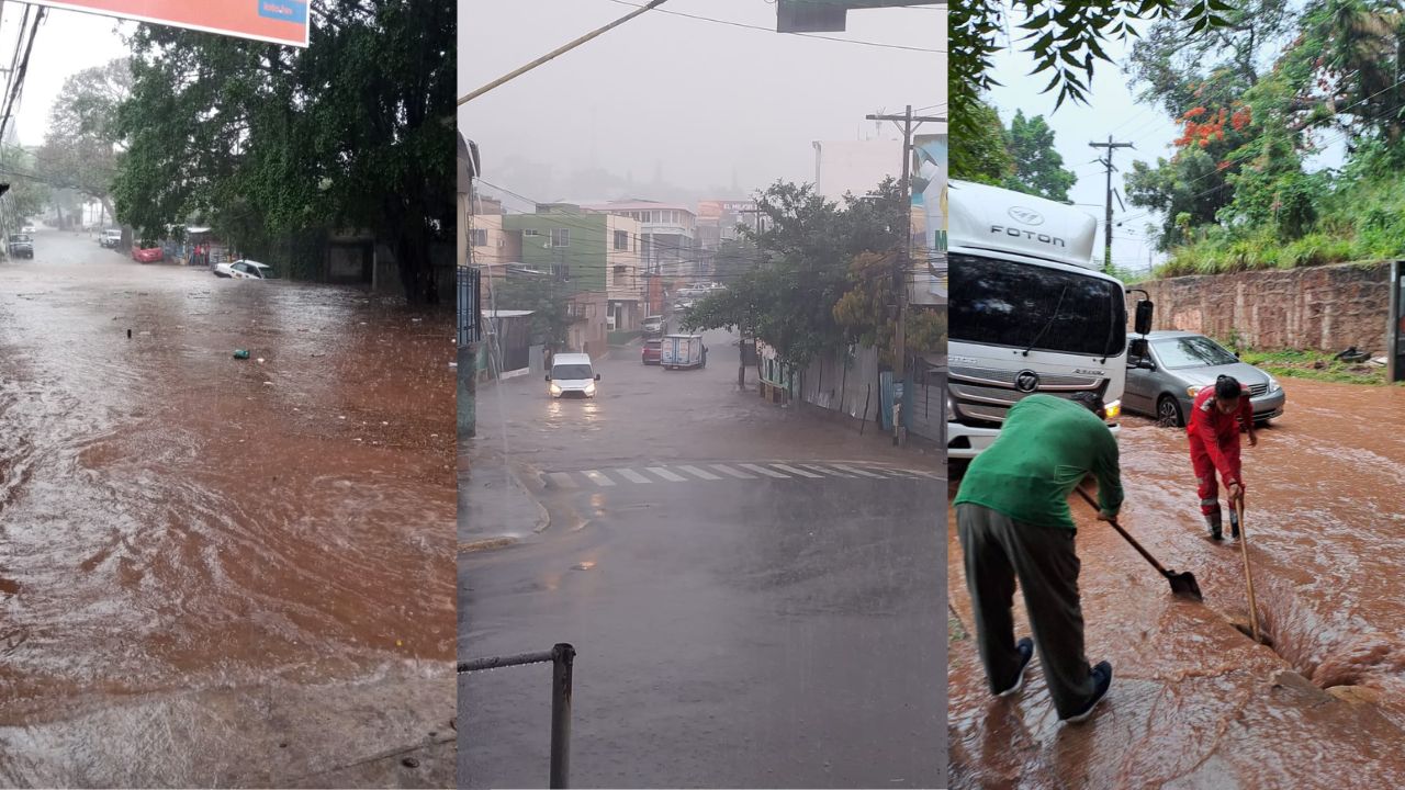 Imagen de Lluvias dejan inundaciones en varios sectores de Tegucigalpa y Comayagüela