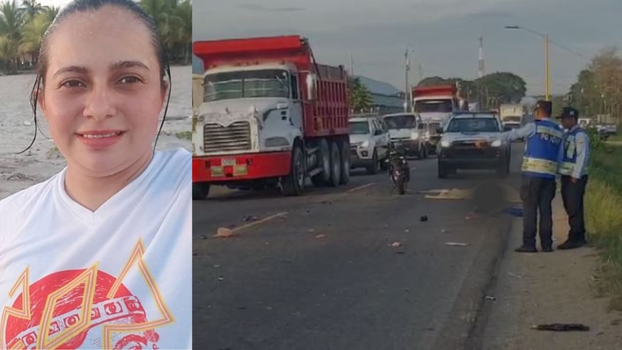 Mujer policía asignada a Tránsito  muere arrollada en El Progreso