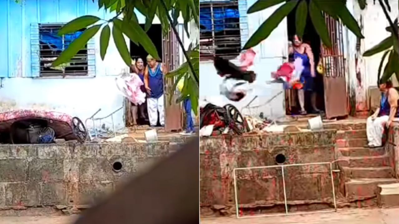 Mujer corre a su madre de la casa en pleno Día de las Madres
