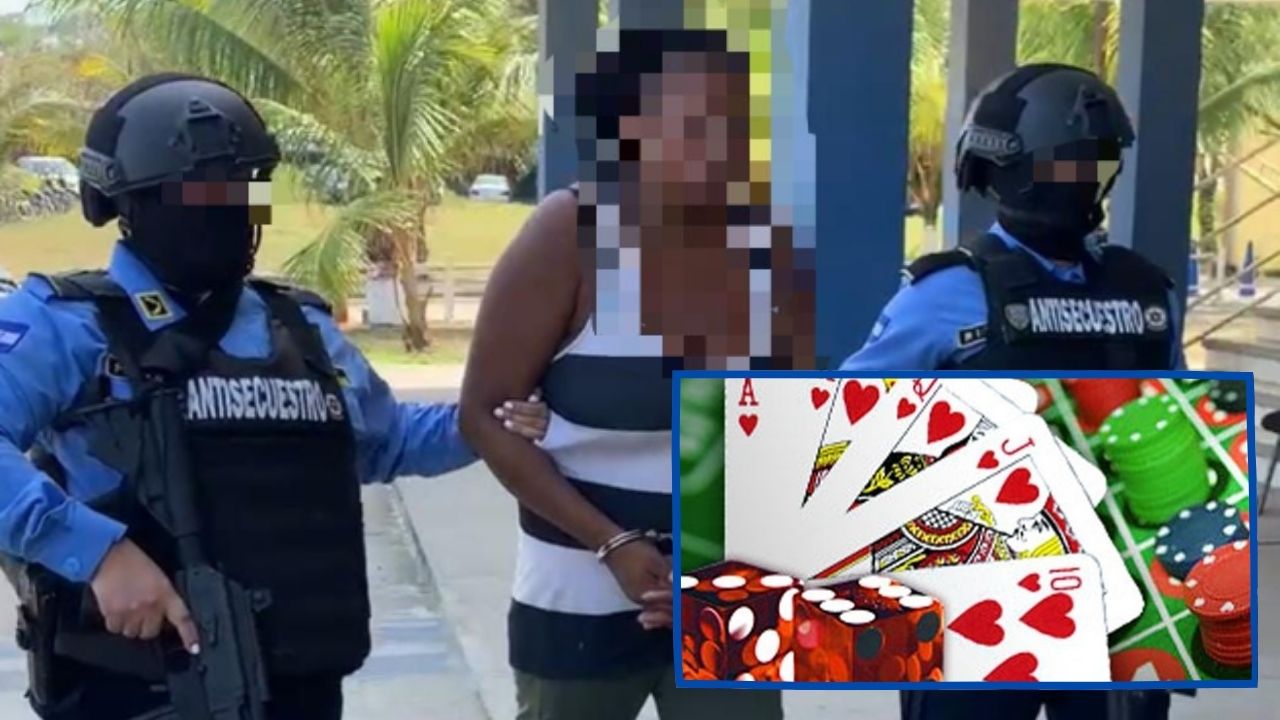 Capturan a mujer que fingió su propio secuestro para saldar deudas en casino