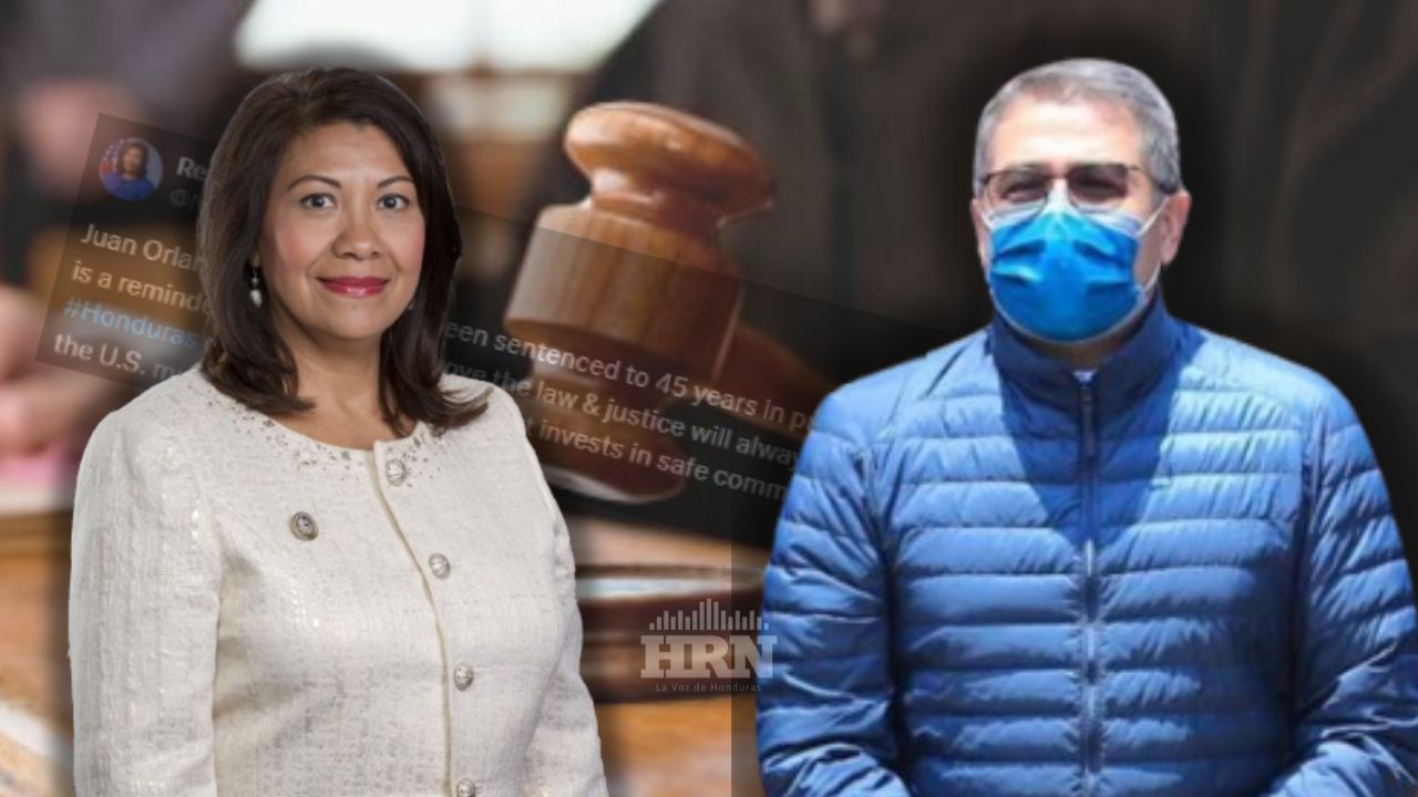 'Nadie está por encima de la ley', recuerda Norma Torres tras sentencia a JOH