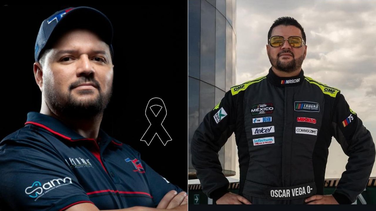Óscar Vega, piloto mexicano, fallece a sus 40 años