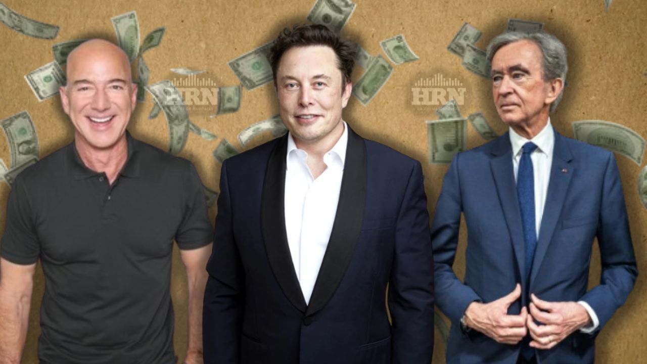 Musk, Bezos y Arnault, en el podio de las personas más ricas del mundo