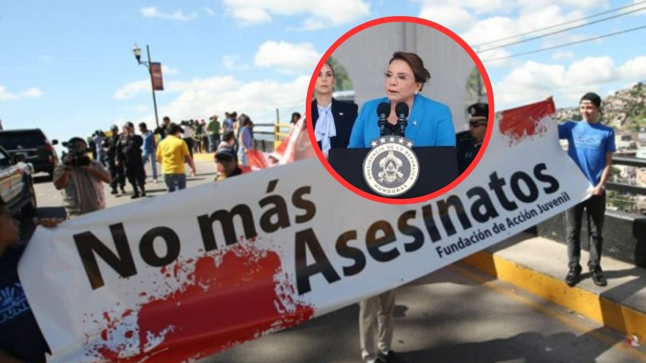 Presidenta Castro anuncia 'Plan de solución contra el crimen' en Honduras