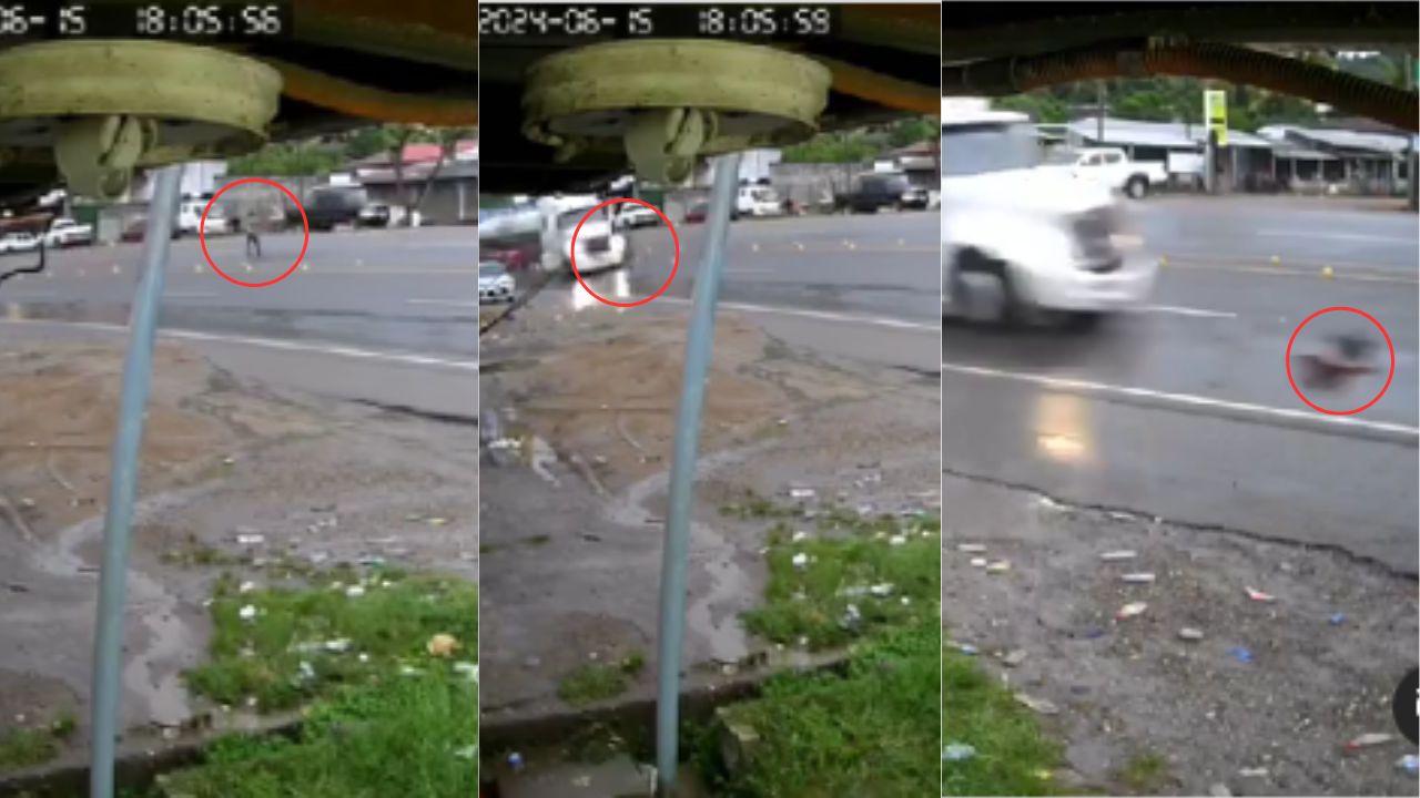 Impacto mortal: Rastra embiste a un hombre que cruzaba carretera