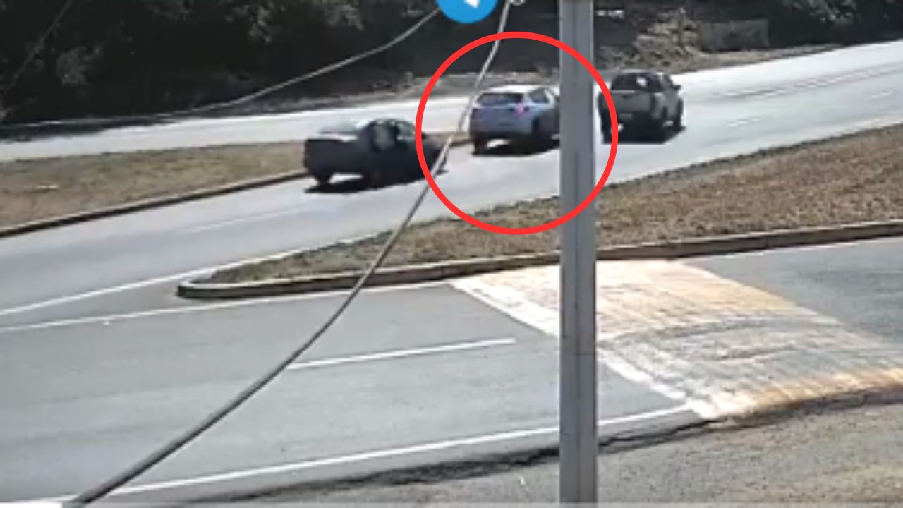 Captan secuestro de una persona en carretera en apenas 30 segundos