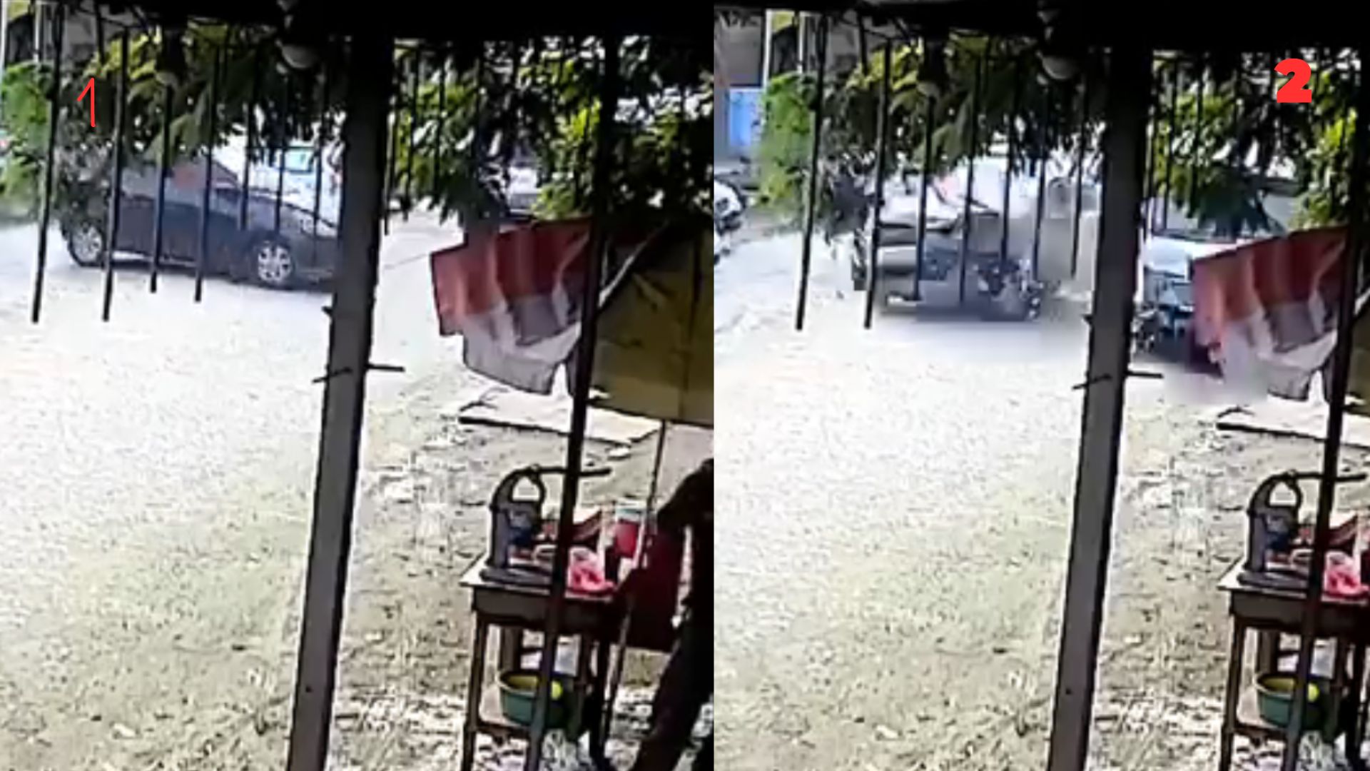 Cámara capta momento en que bus 'rapidito' colisiona con otro vehículo en SPS