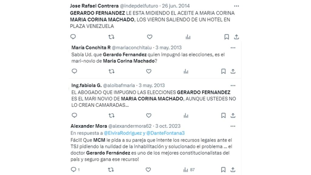 Captura de pantalla en la que se leen múltiples comentarios de internautas