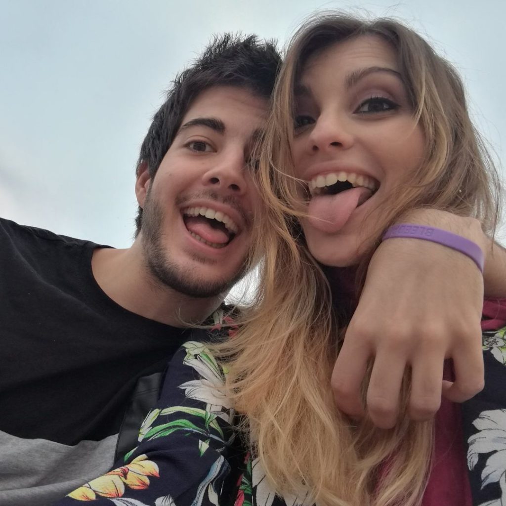 Cristinini abrazando a ElMillor