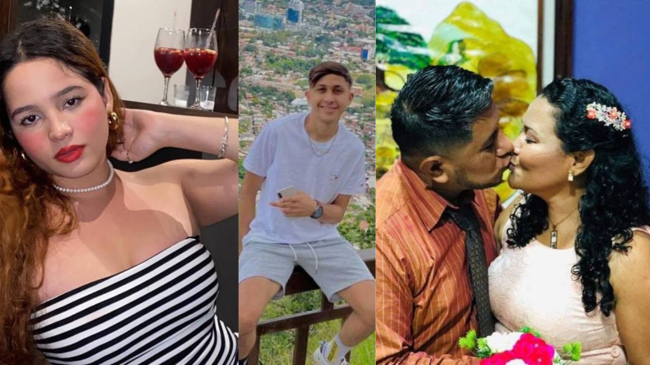 Mía Cáceres, su primo Kevin y la recién casada Ninoska, víctimas de conductores irresponsables