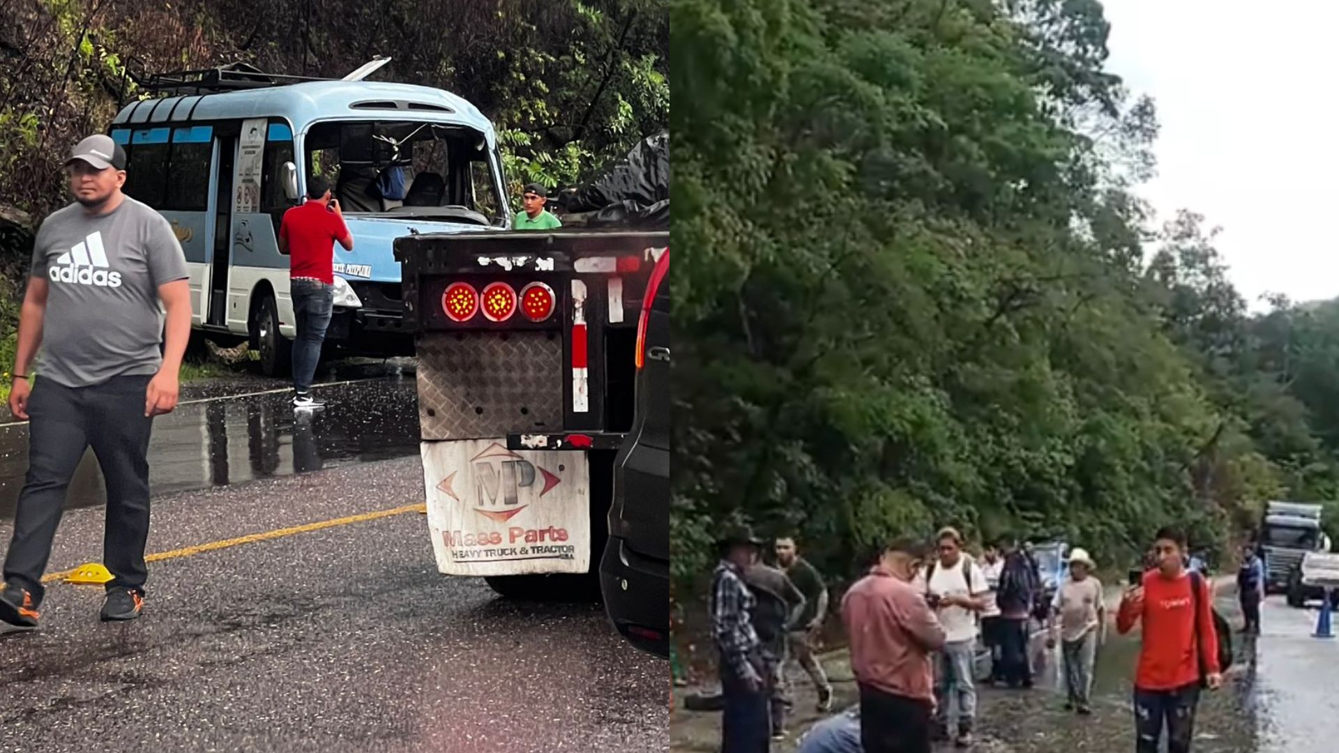 Una de las víctimas mortales del accidente de autobús en Taulabé se había casado horas antes