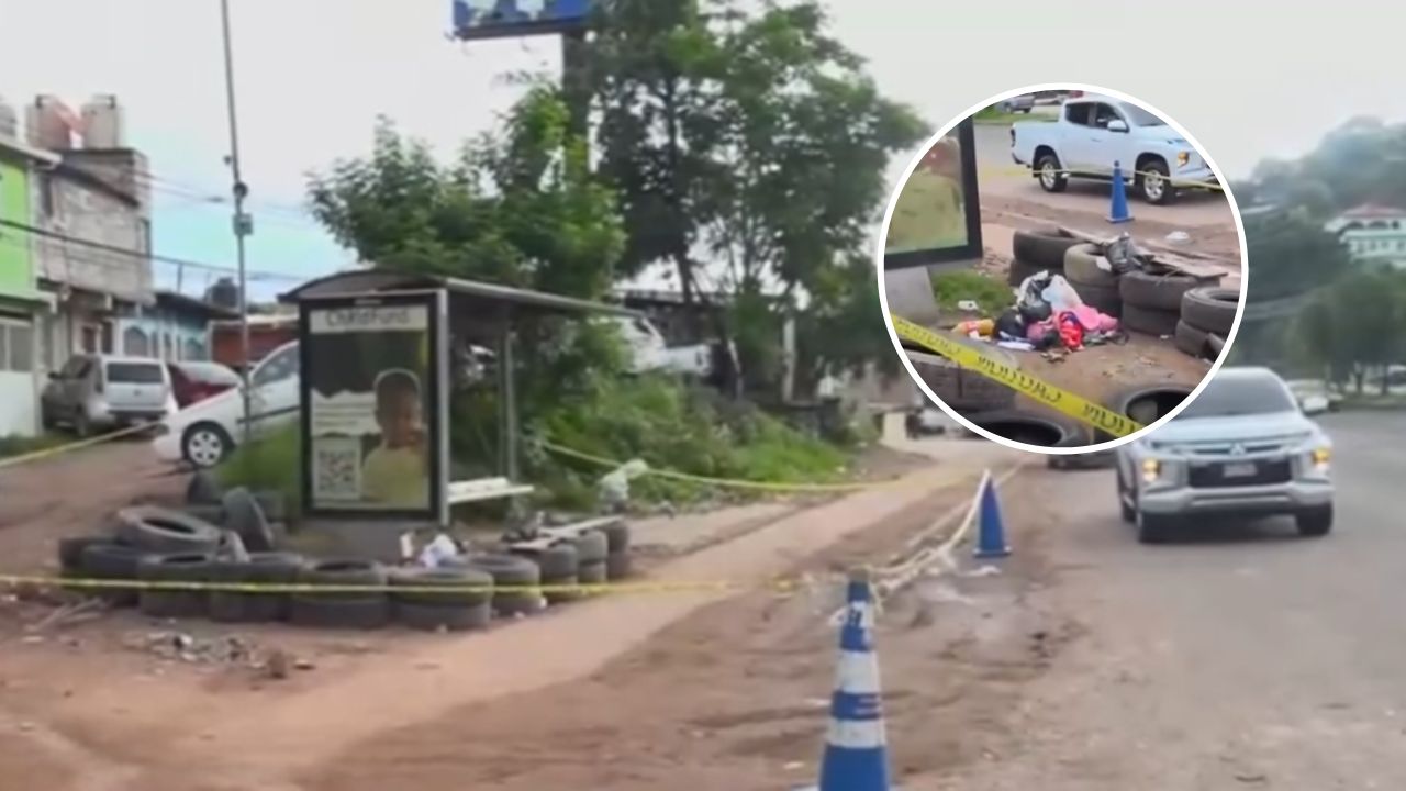 Cuerpo de recién nacido es abandonado junto a unas llantas en colonia capitalina