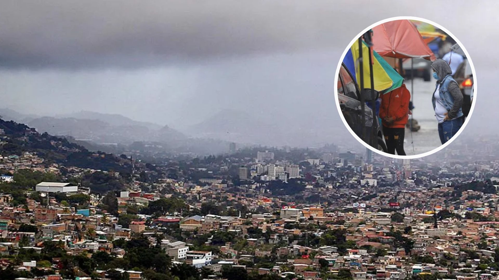 Clima en Honduras: lluvias persistirán por influencia de una onda tropical