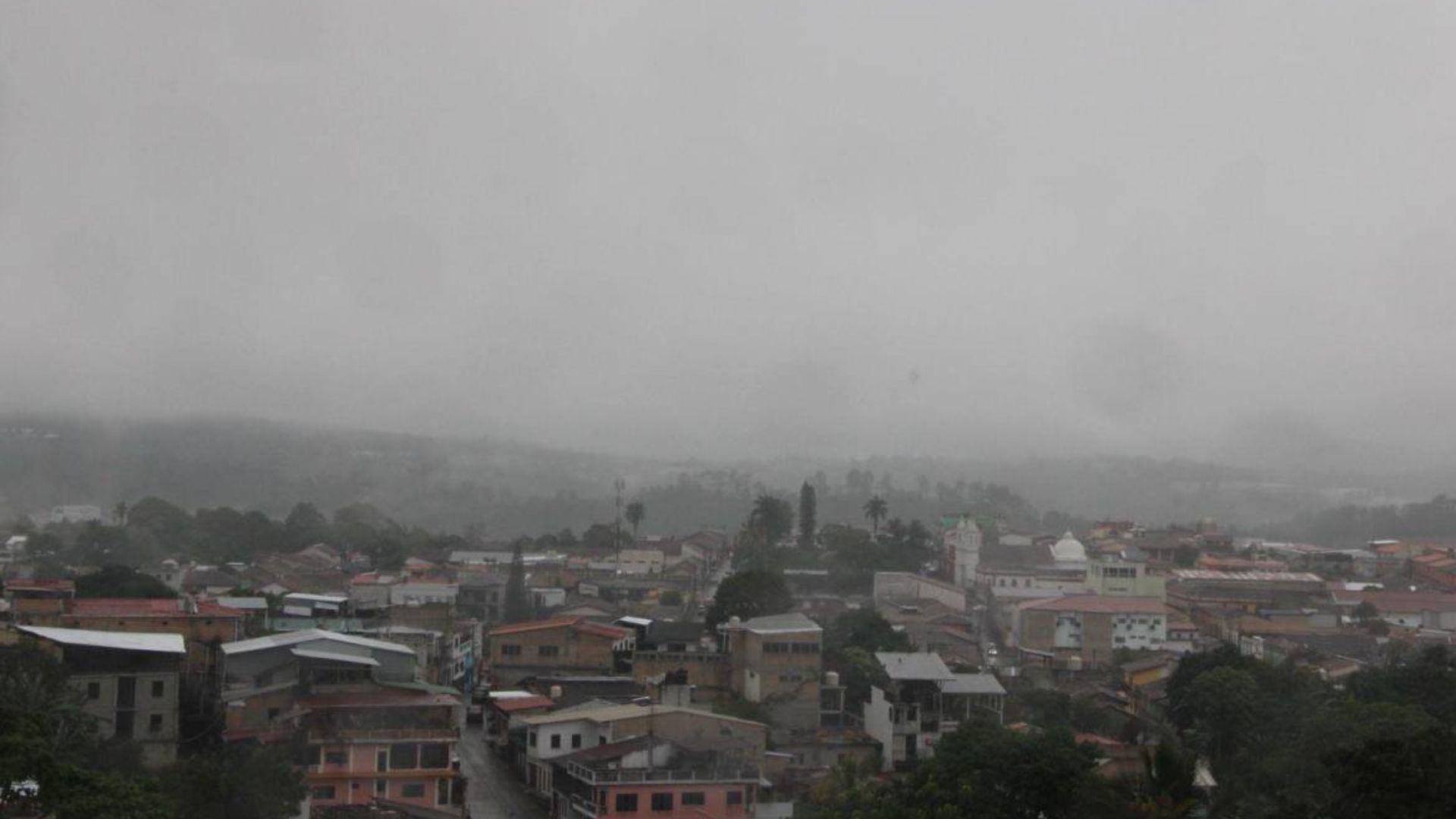Zonas donde hay pronóstico de lluvias este jueves en Honduras