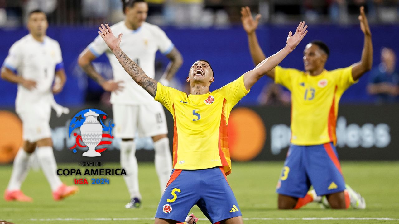 Colombia, a la final de Copa América tras vencer con lo justo a Uruguay