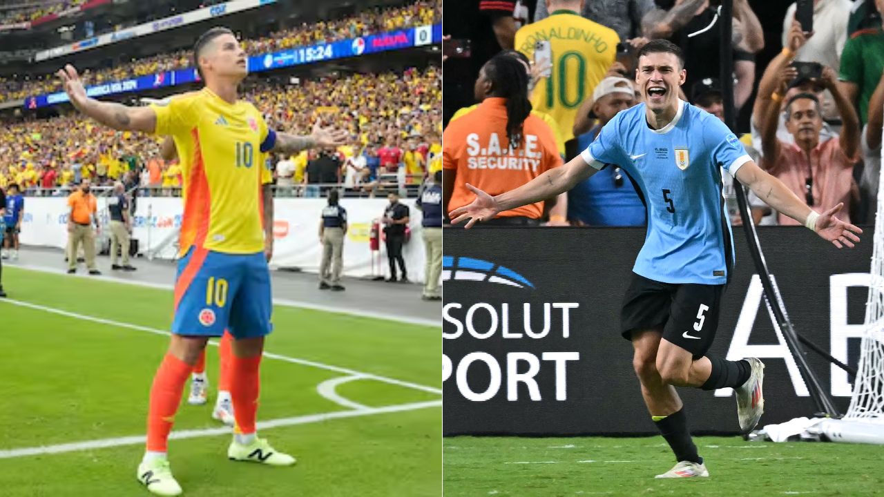 Colombia y Uruguay avanzan a las semifinales de la Copa América 2024