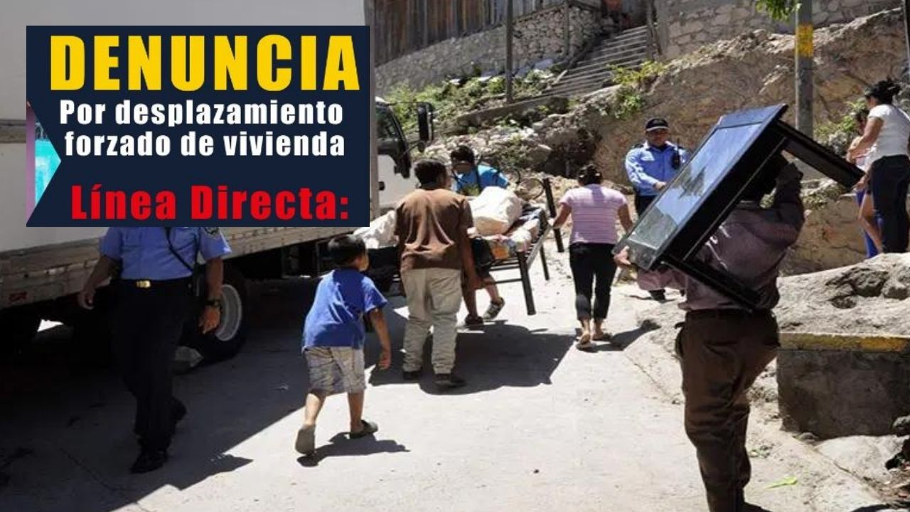 ¿Eres víctima de desplazamiento forzado en Honduras? Esta es la línea para denunciar