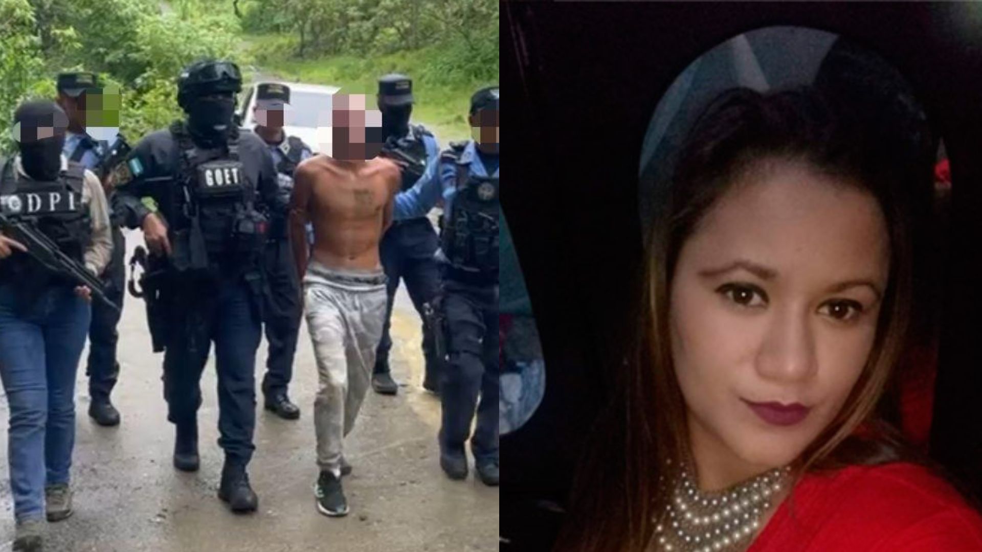 Capturan a supuesto gatillero de pandilla por la muerte de hondureña
