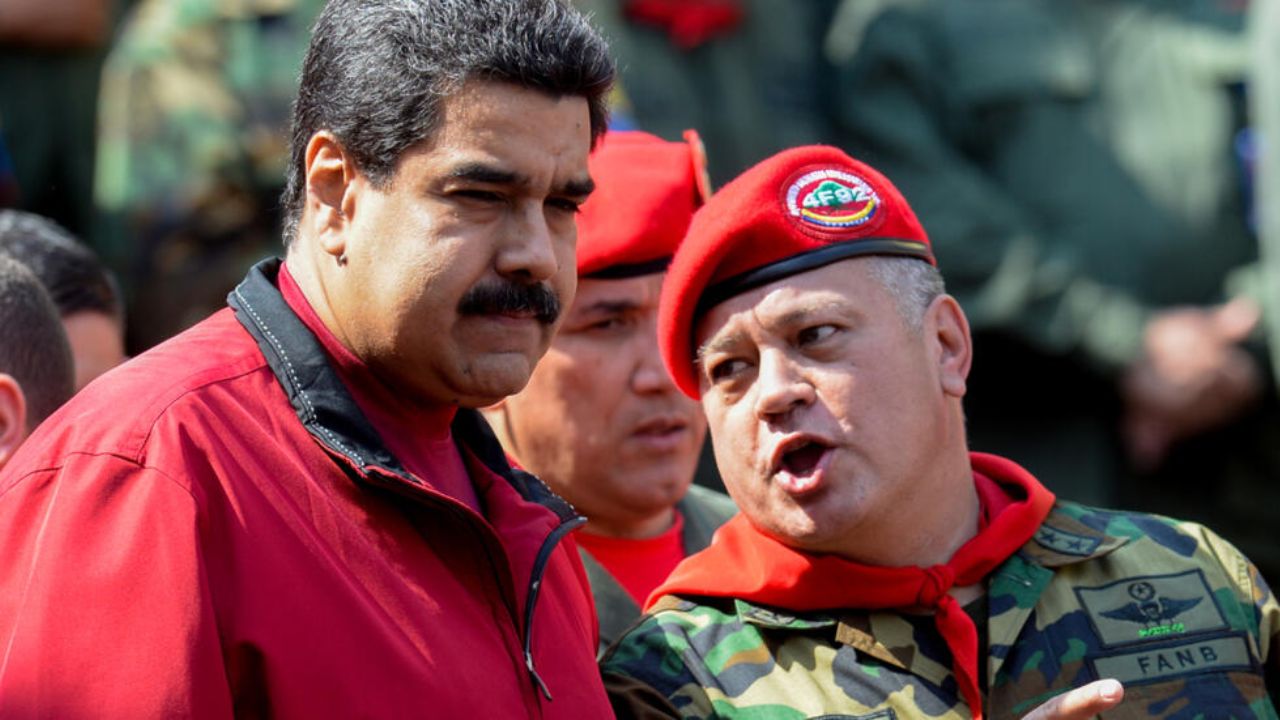 Diosdado Cabello llamó a seguidores chavistas a tomarse las calles en Caracas, Venezuela