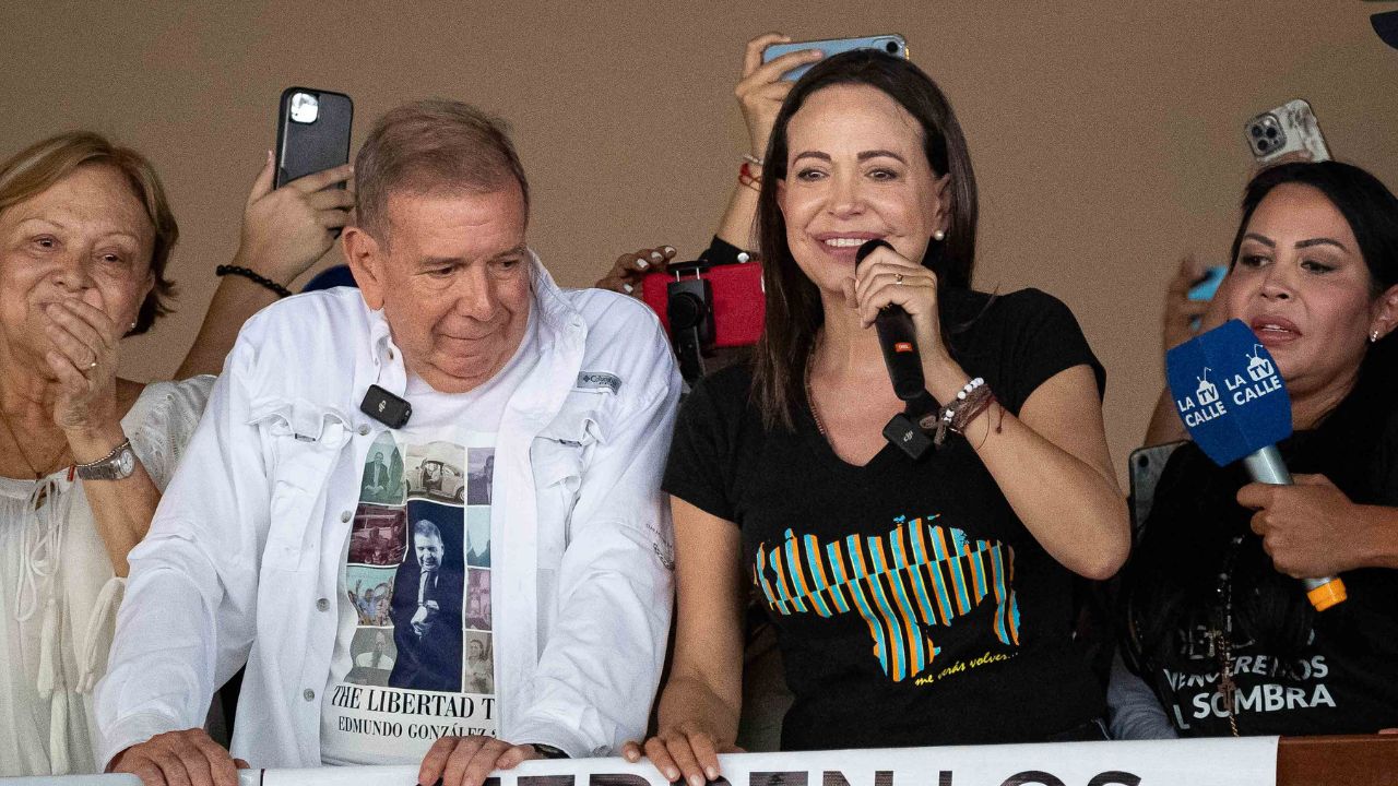Edmundo González ofrece a María Corina Machado el cargo 'que ella desee' en eventual gobierno