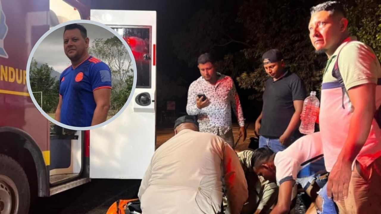 Motociclista hondureño no se percató de túmulo en la calle, perdió el control y murió