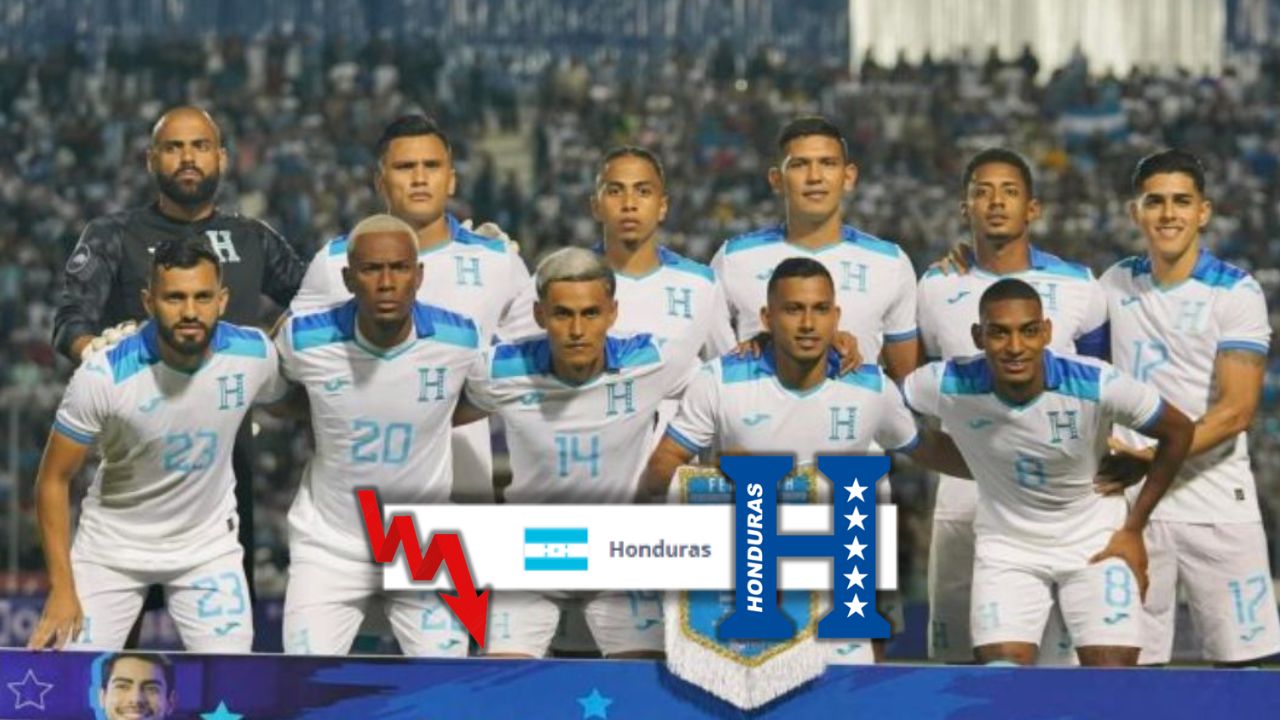 Honduras baja un puesto en Ranking FIFA, pese a triunfos en eliminatoria