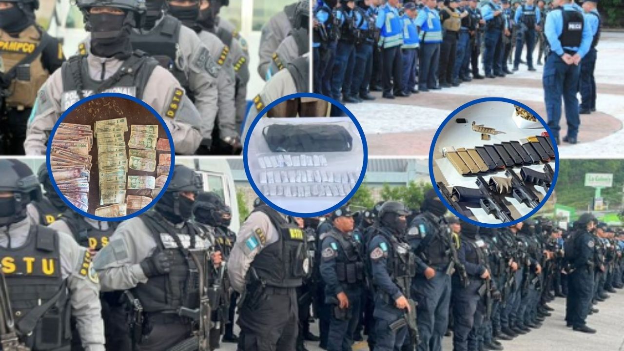 Incautan armas, droga y dinero en operativos iniciales del Plan Solución contra el Crimen: fase III