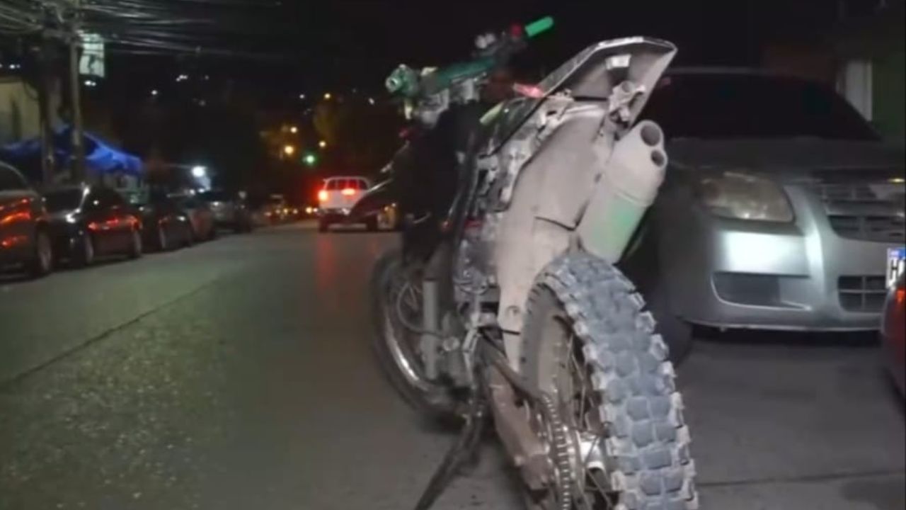 Hondureño no murió de un disparo por la PMOP, sino al impactar contra auto en Tegucigalpa: FF.AA.