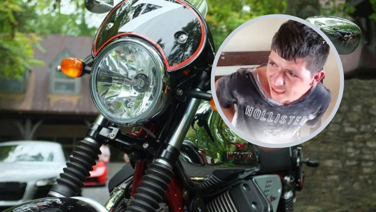Hondureño confesó durante detención que la calle le enseñó a robar motocicletas