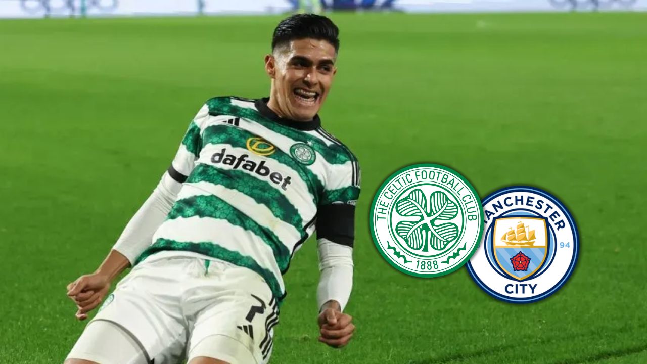 Luis Palma con su gol le dio el triunfo al Celtic ante el Manchester City
