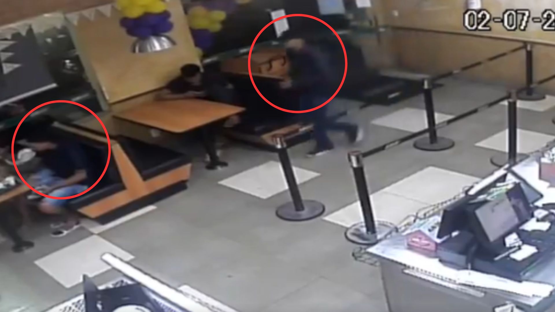 Matan a líder de pandilla en un restaurante de comida rápida en Brasil