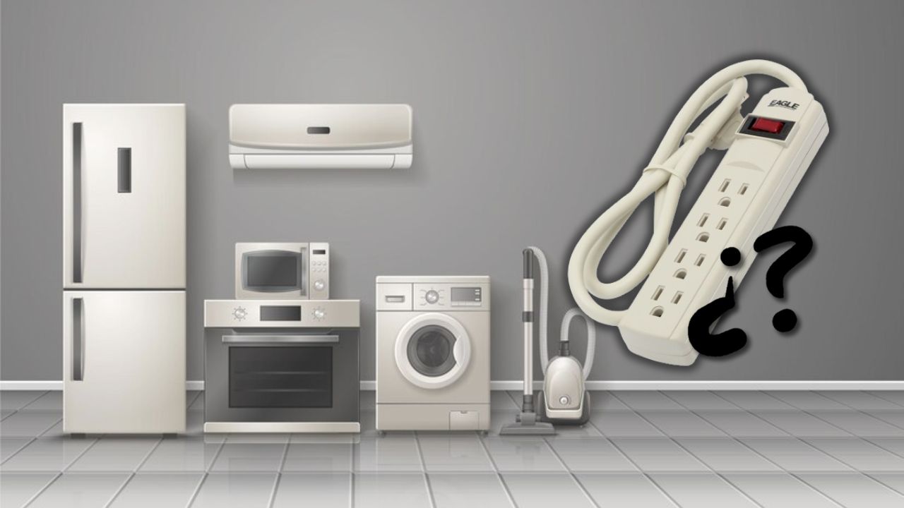 Estos electrodomésticos no deben conectarse a regletas por su alto consumo