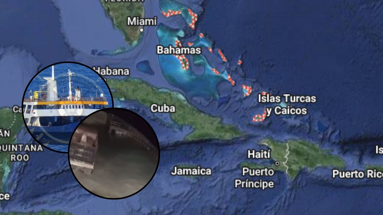 Rescatan a cuatro hondureños de naufragio de embarcación en el Caribe