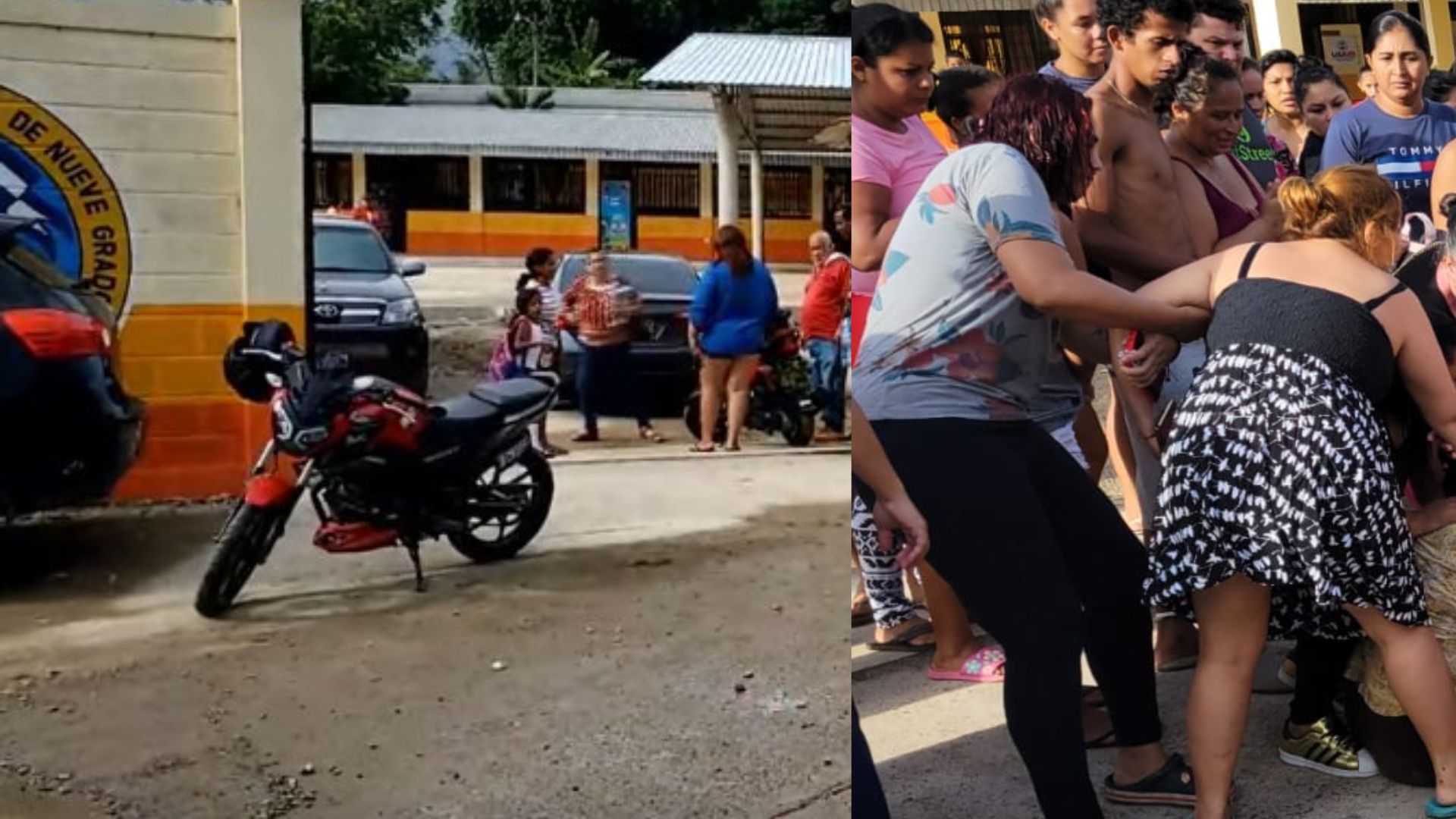 Sicarios tirotean a padre cuando iba a dejar a su hija a la escuela en La Ceiba