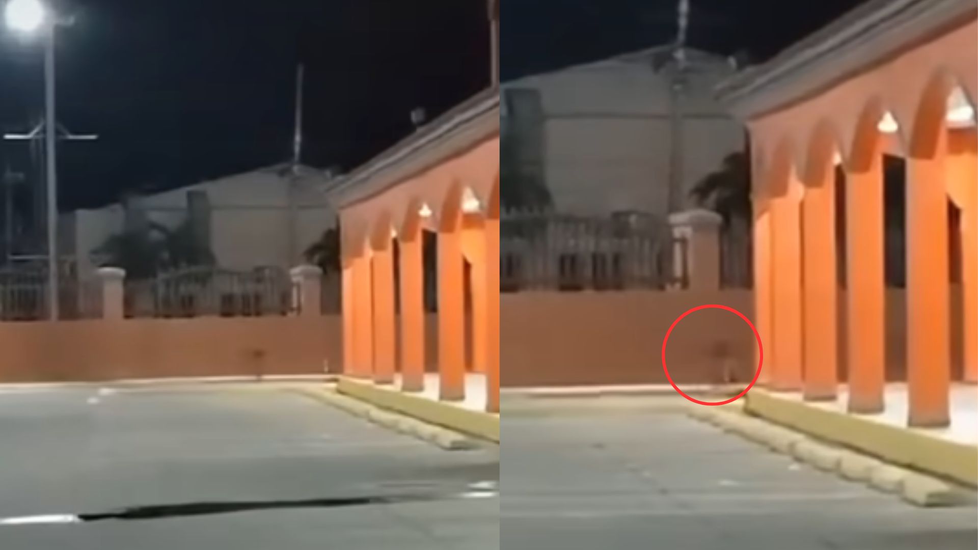 Captan extraña actividad en parqueo centro comercial de Choloma