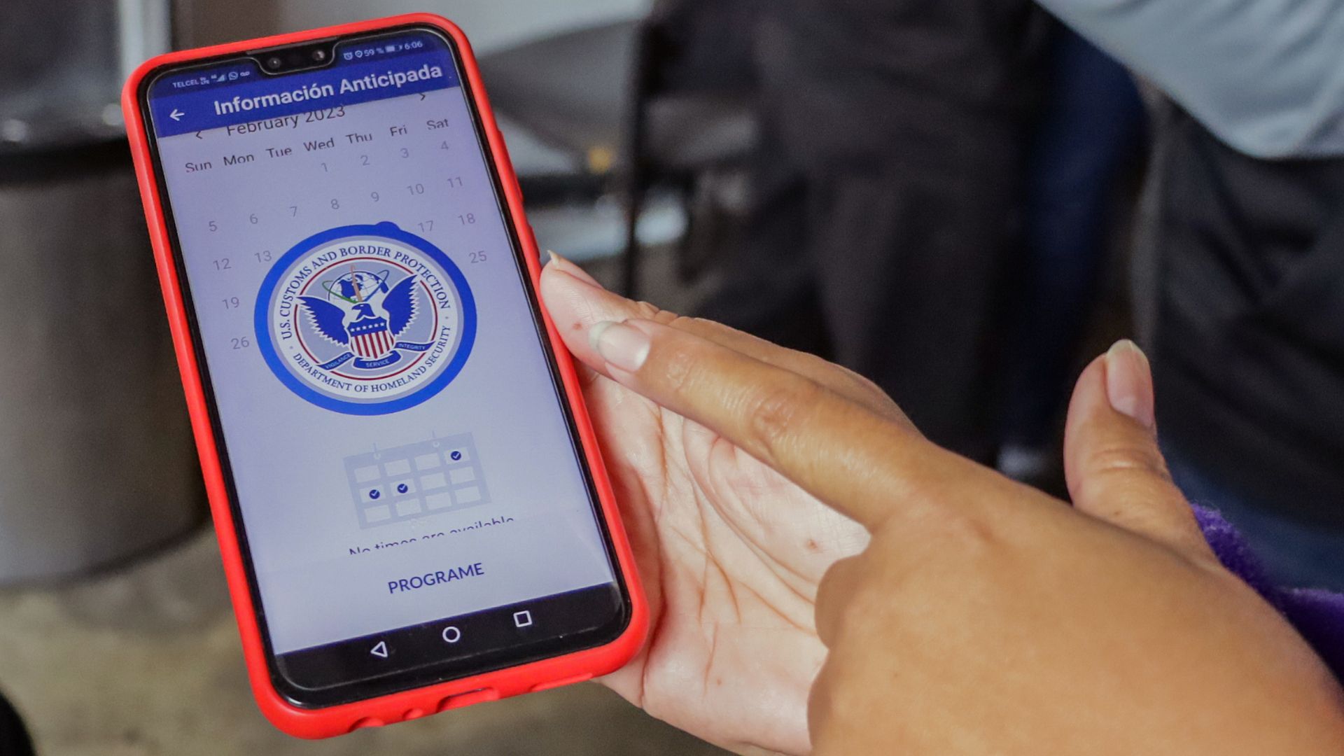 EE.UU. ampliará acceso de la aplicación para tramitar citas de asilo hasta el sur de México