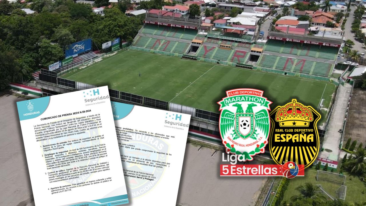 Policía anuncia medidas de seguridad para el clásico sampedrano