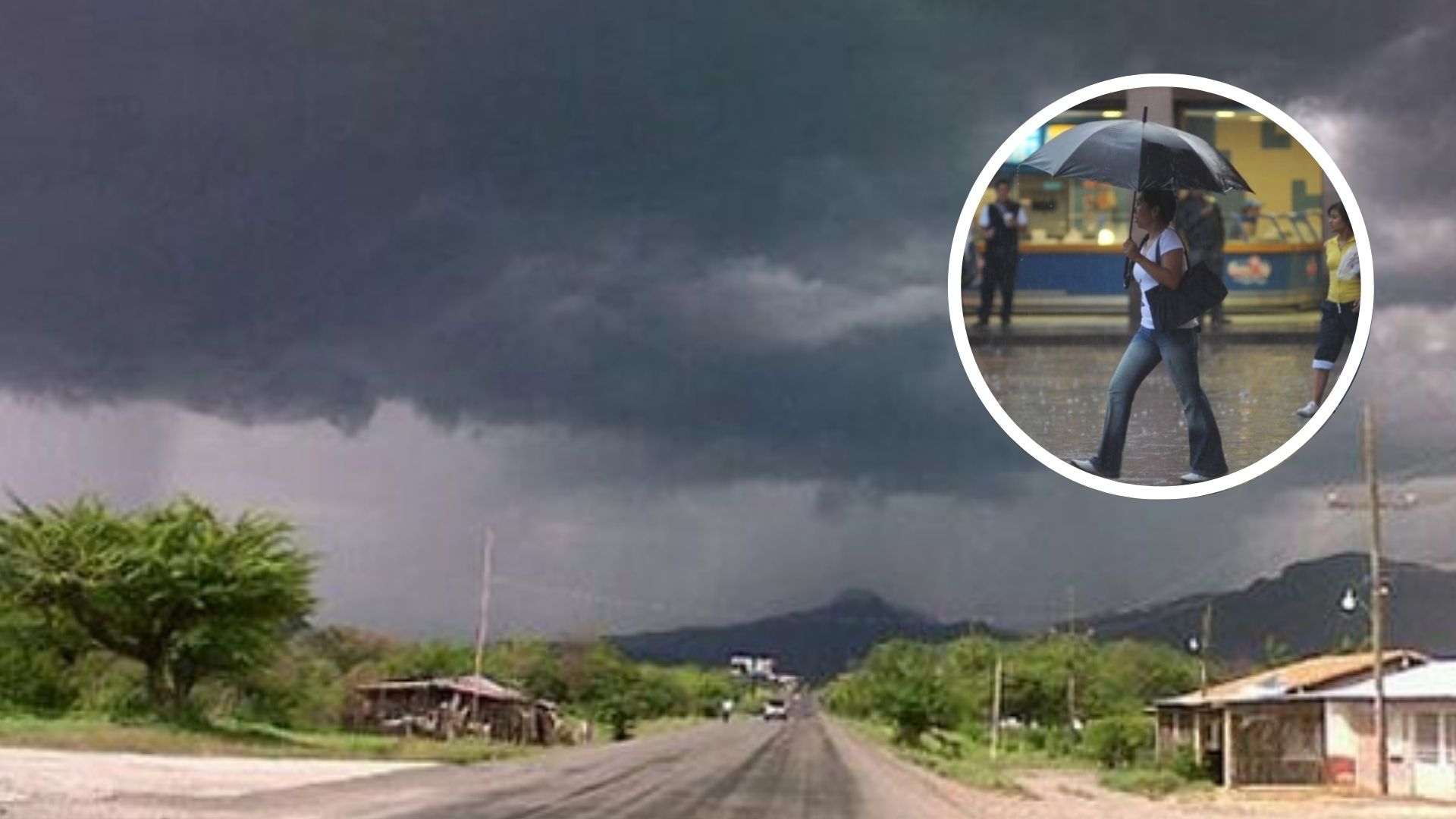 Zonas de Honduras donde hay pronóstico de lluvias este viernes