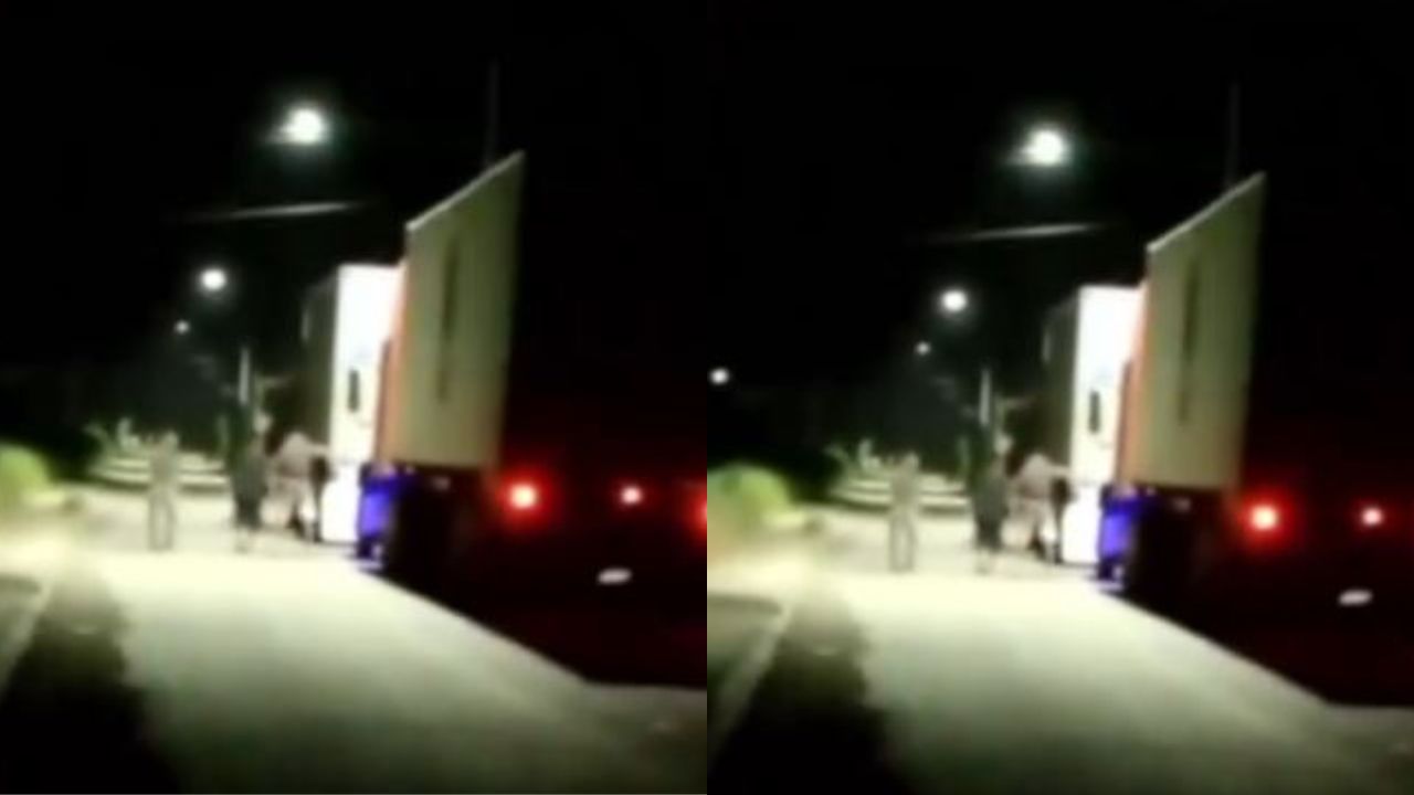 Graban intento de asalto a conductores de rastra en frontera con Nicaragua
