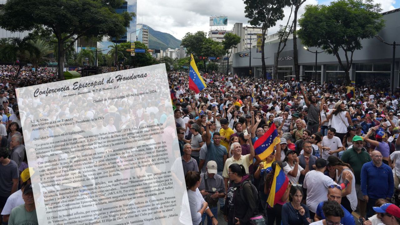 'Profundo dolor' expresa Conferencia Episcopal por crisis en Venezuela