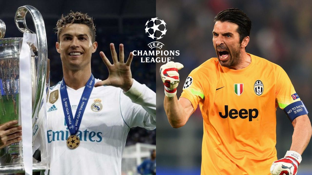 Cristiano Ronaldo y Gianluigi Buffon, embajadores del sorteo de Champions League