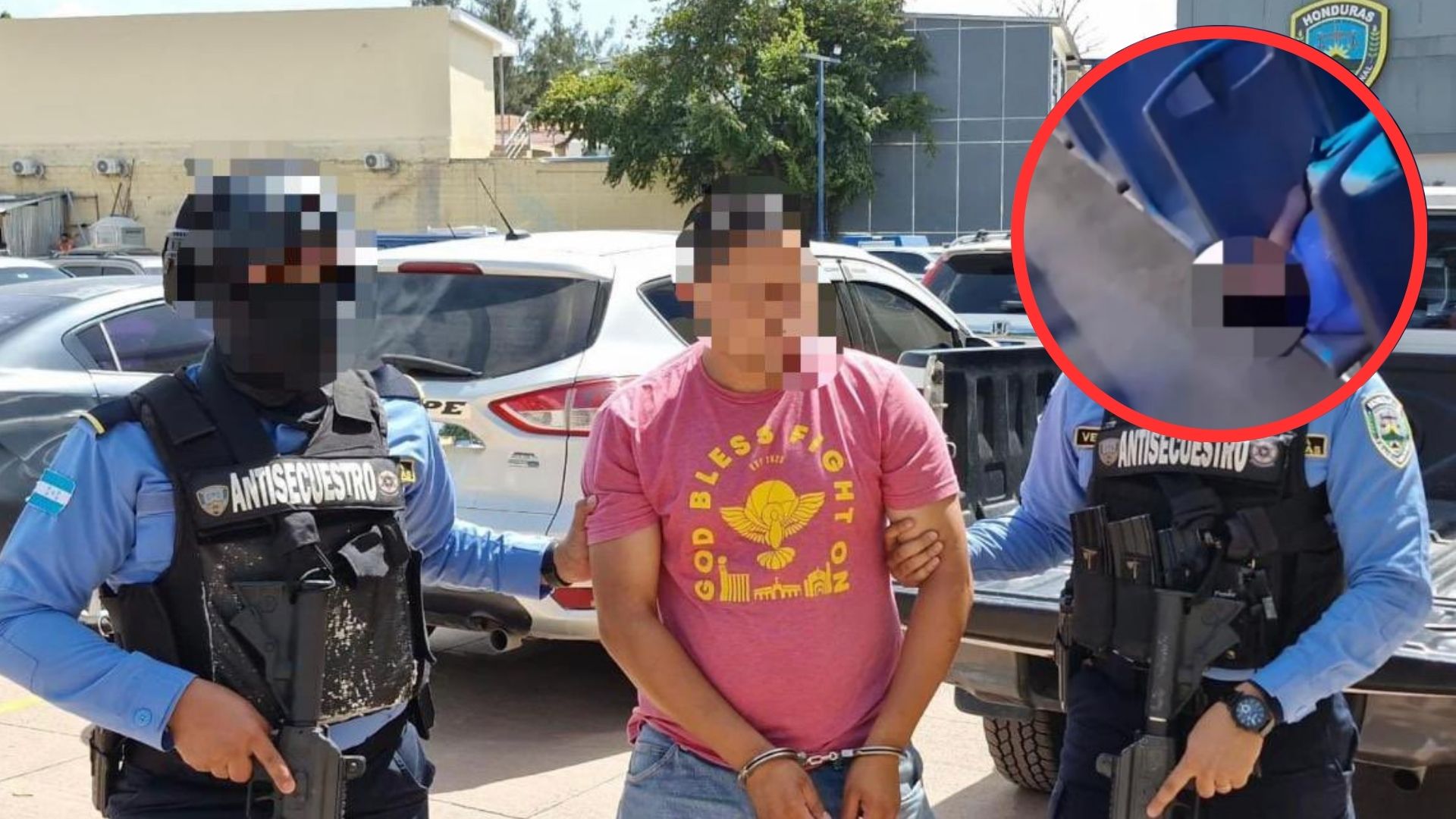 Cae busero hondureño acusado de abusar de menor que quedó sola en la unidad de transporte