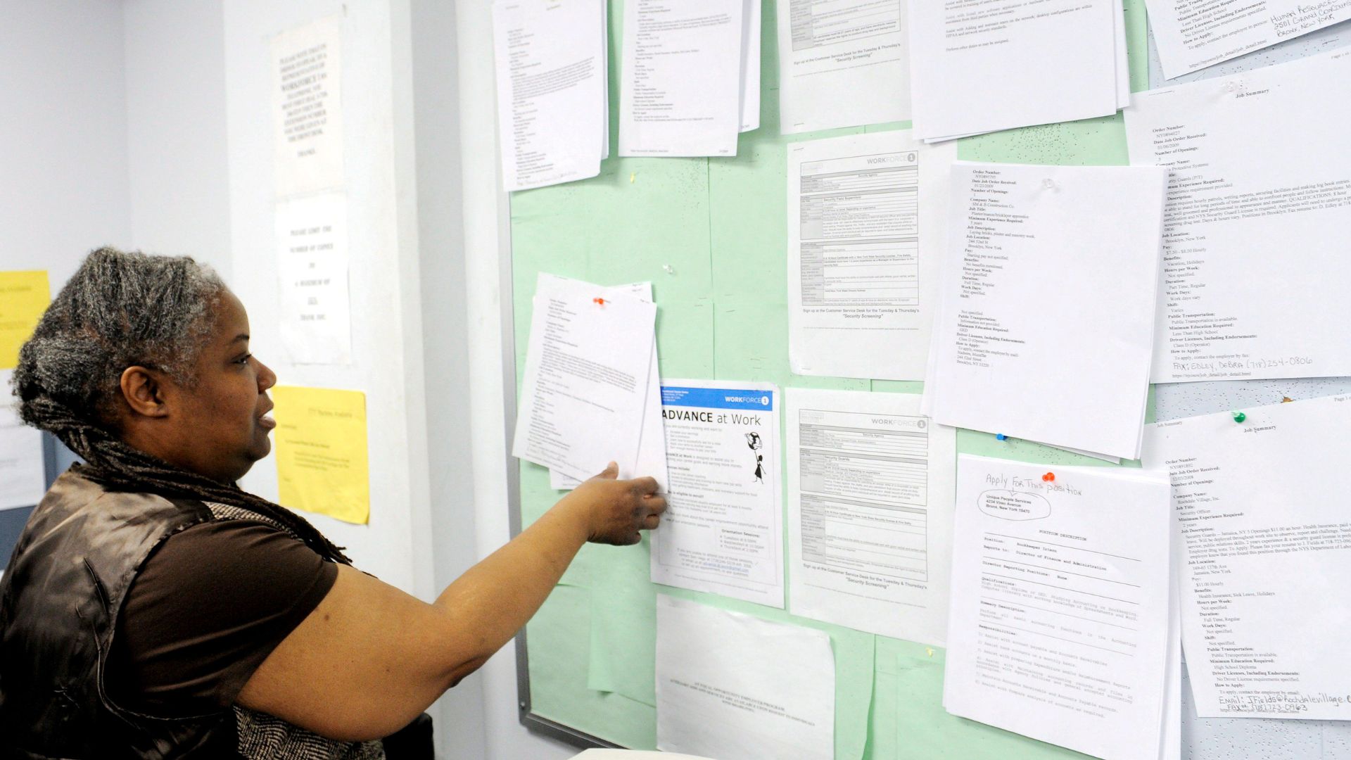 EE. UU. reduce en 818 mil la cifra de empleos creados en el último año