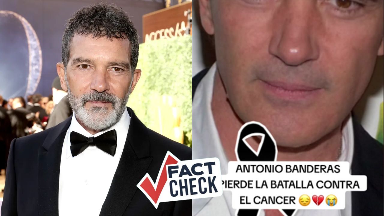 ¿Fallece Antonio Banderas?, ¿es verdad que murió el actor?