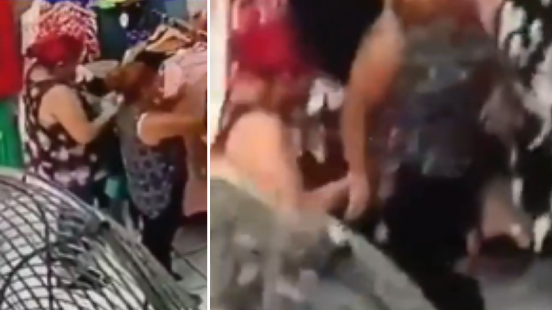 Cámaras captan a dos mujeres robando ropa en tienda de San Pedro Sula