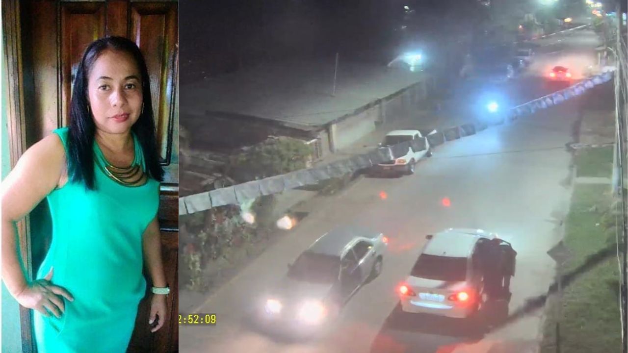 Cámara capta muerte de hondureña cuando salía de complejo turístico en Tela