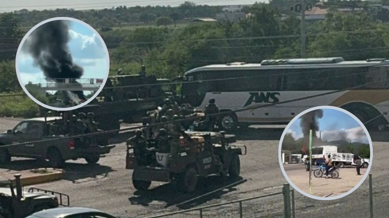 Así se vivió el jueves negro en Culiacán por supuesta captura de 'El Chapito'