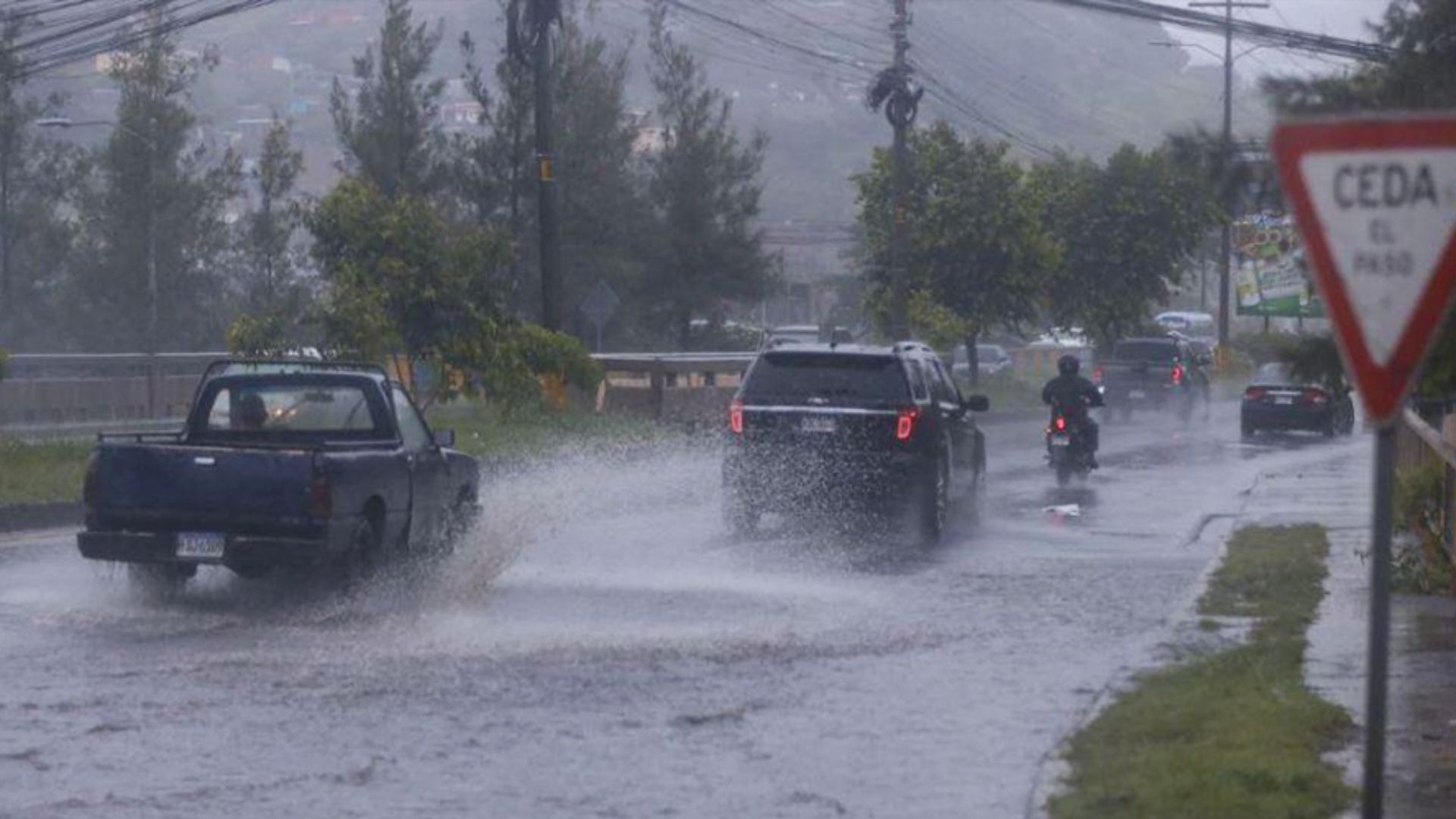 Pronostican lluvias en la mayor parte de Honduras por influencia de onda tropical