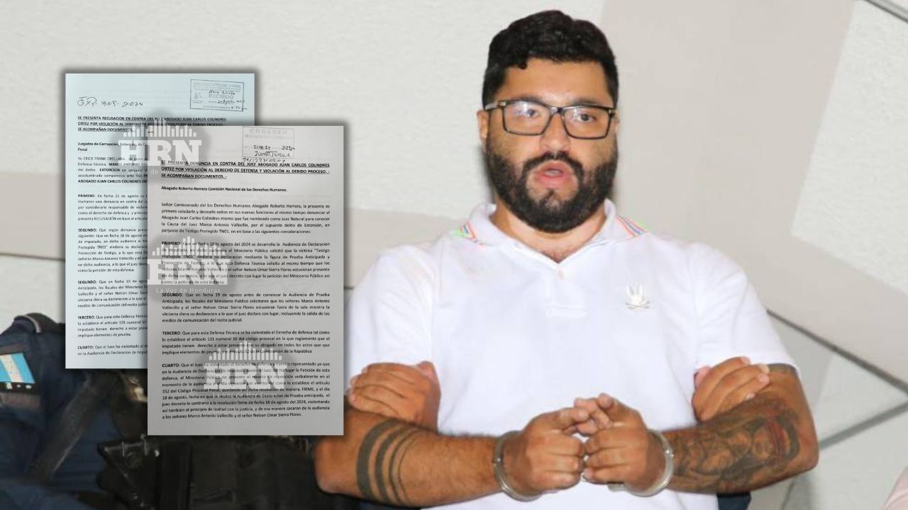 Recusan a juez que conoce caso de Marco Vallecillo por 'violaciones al proceso'