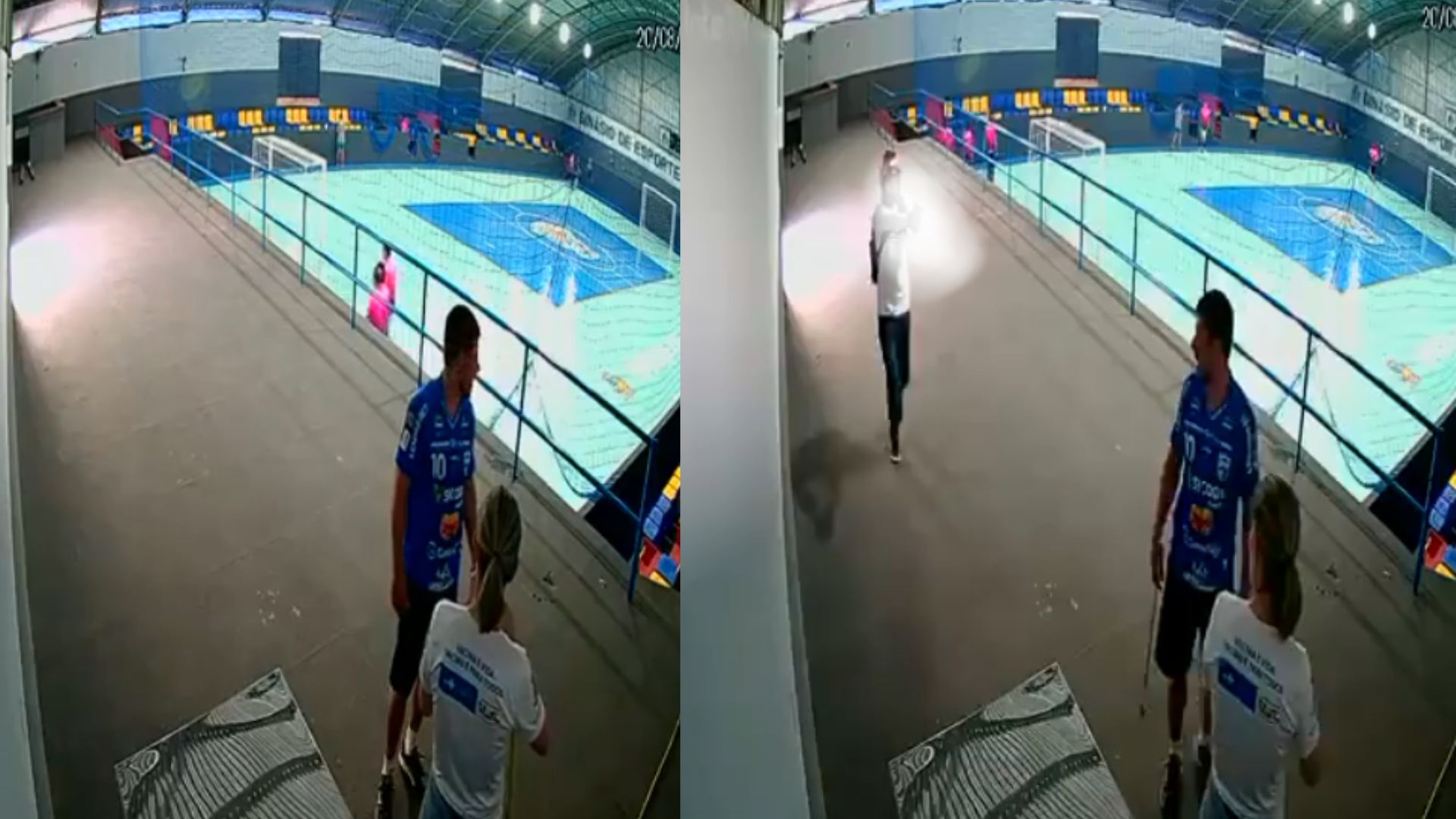 Llegan a matar a profesor de gimnasia a su lugar de trabajo y todo queda en video
